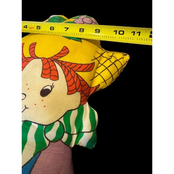 Vintage Homemade Huckleberry Pillow Doll Strawberry Shortcake 18.5” - Picture 2 of 7